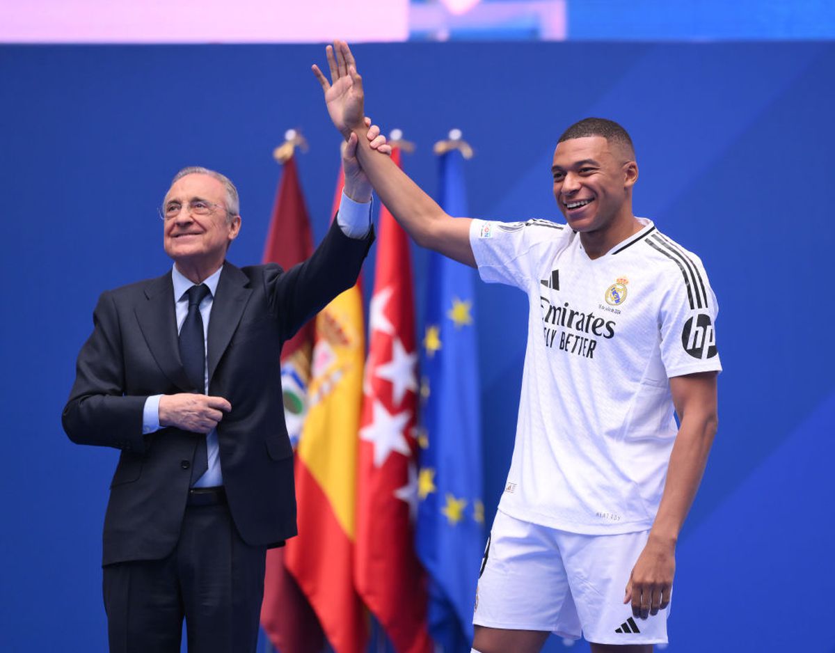 Mbappe l-a copiat pe Ronaldo pe „Bernabeu”! Momentul în care stadionul a exclamat la prezentarea oficială