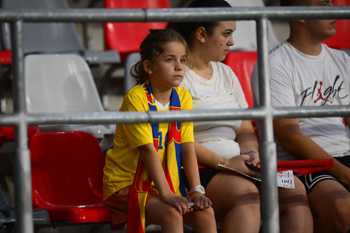 Asistență slabă pe Stadionul Ghencea