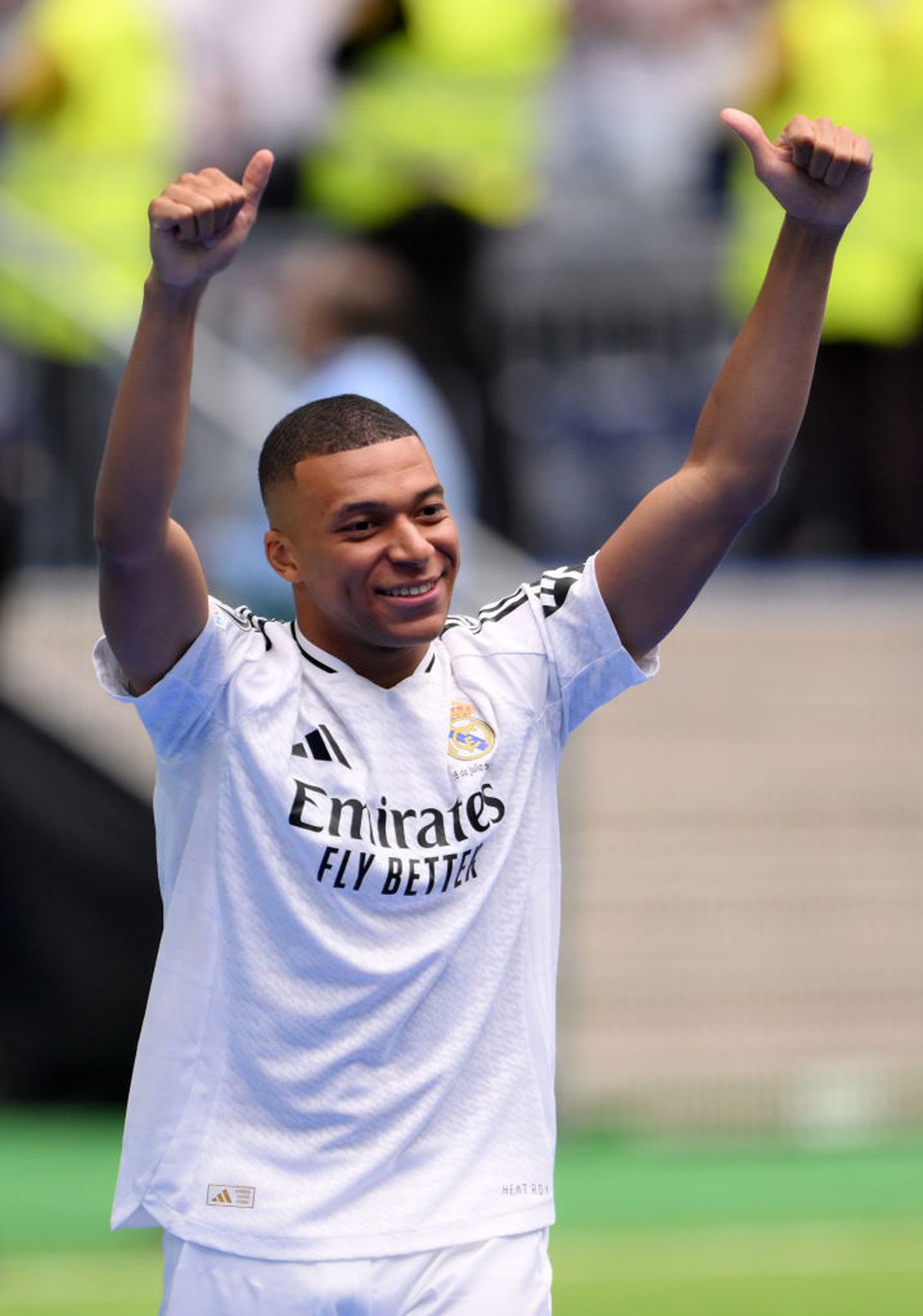 Prezentarea lui Mbappe la Real Madrid