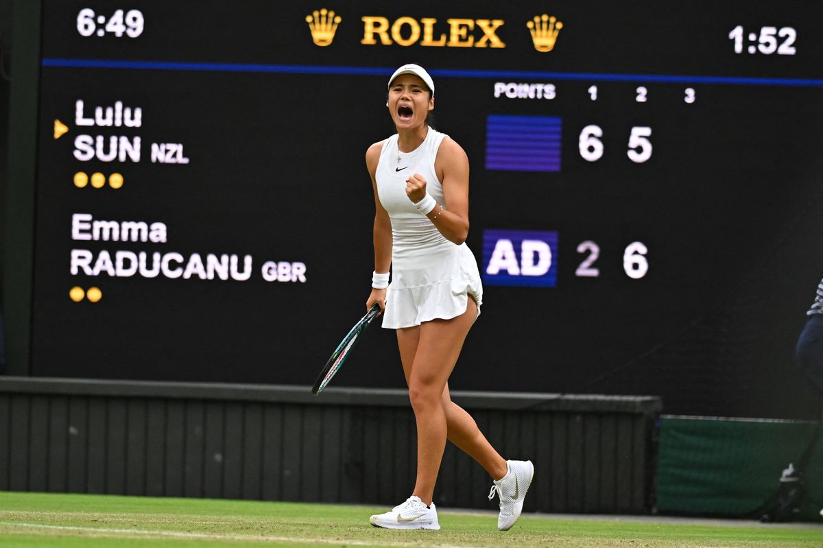 Emma Răducanu, dialog cu Gazeta Sporturilor după prima victorie a carierei la Wimbledon: „O vizitez pe mamaia de câteva ori pe an. Să fiu sinceră, mâncarea voastră e incredibilă!”