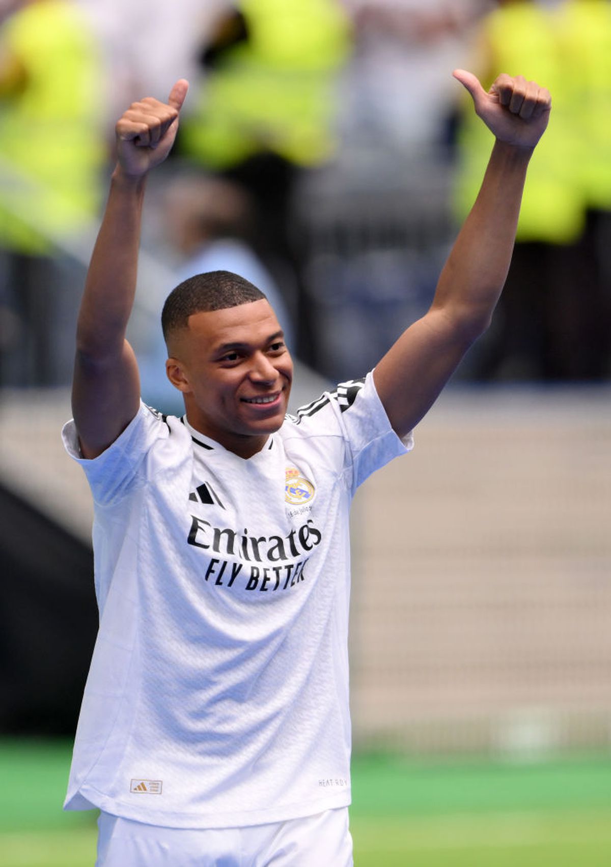 Prezentarea lui Mbappe la Real Madrid