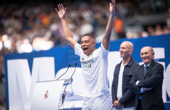 Mbappe l-a copiat pe Ronaldo pe „Bernabeu”! Momentul în care stadionul a exclamat la prezentarea oficială