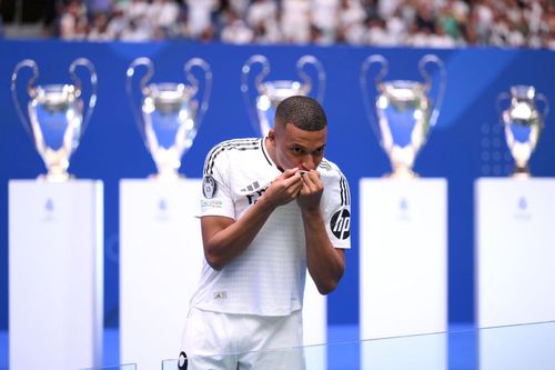 Geestul cu care Kylian Mbappe i-a cucerit pe fanii Realului / foto Guliver/GettyImages