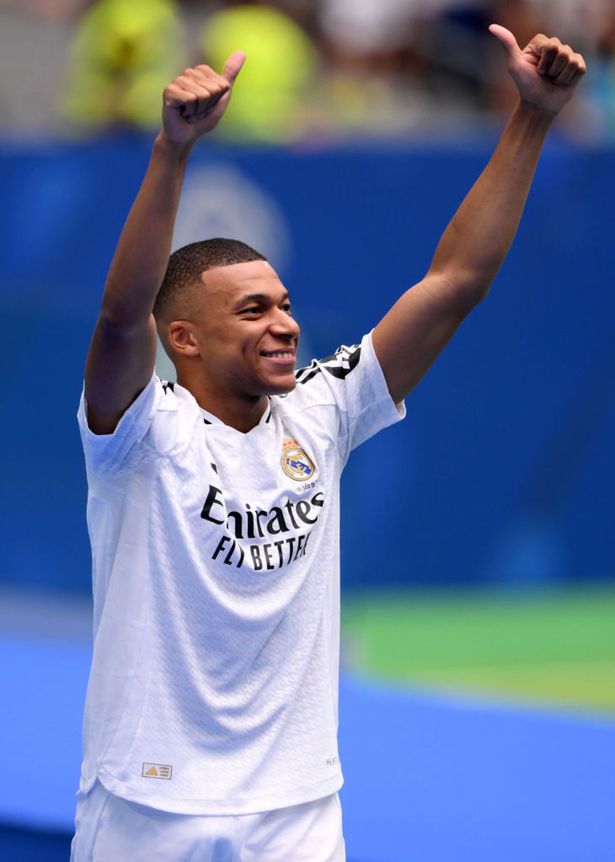 Prezentarea lui Mbappe la Real Madrid