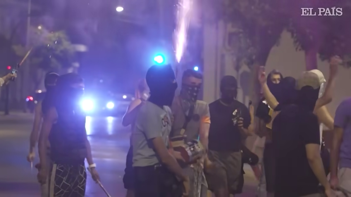 Lupte de strada in Spania