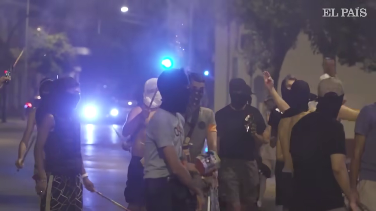 Lupte de strada in Spania