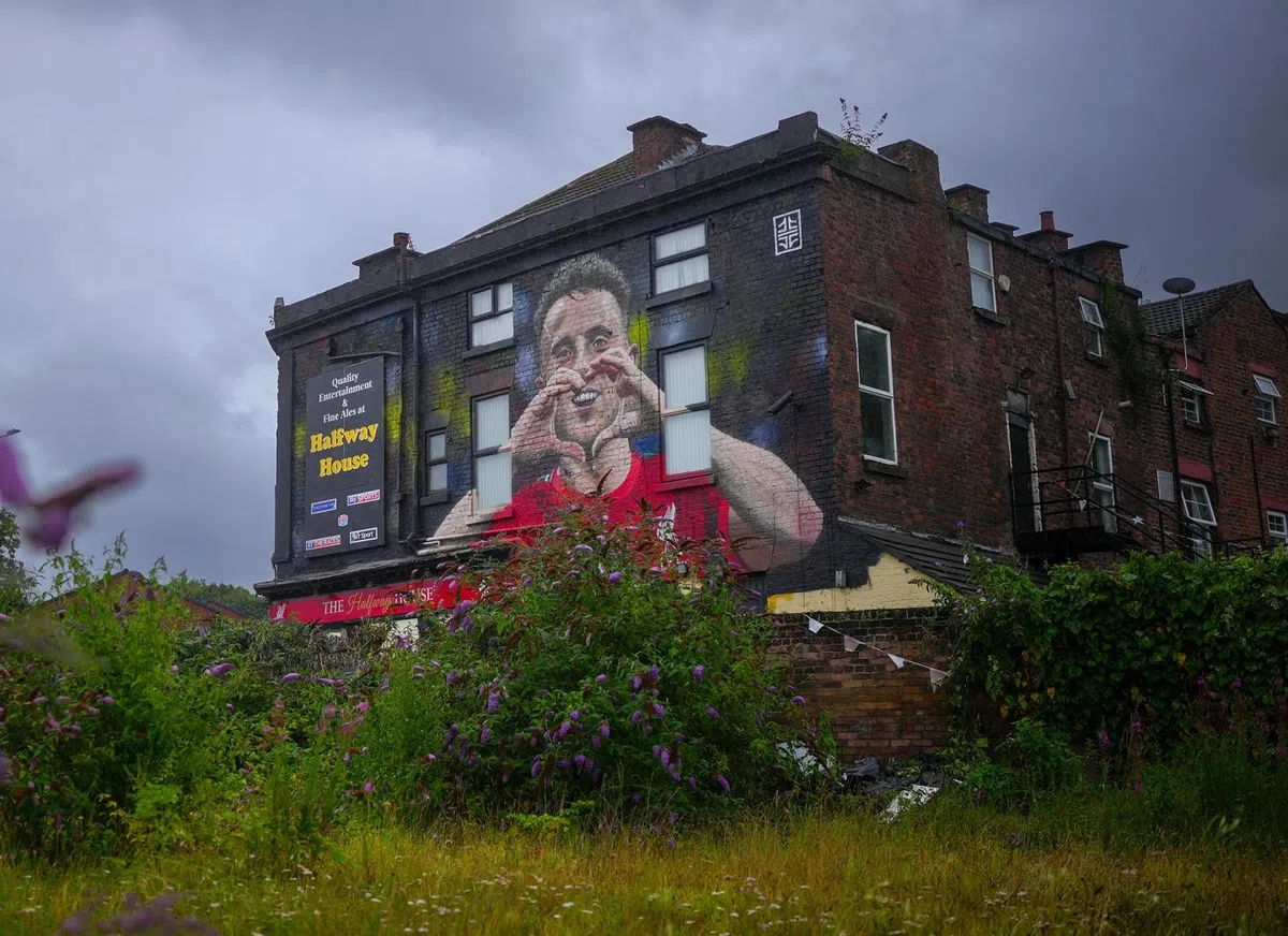 Mural Diogo Jota Liverpool