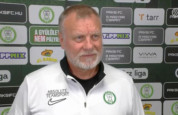 Antrenorul lui Paksi a spus pe ce loc ar termina CFR Cluj în campionatul Ungariei
