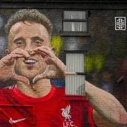 Mural Diogo Jota în Liverpool / Foto: site Liverpool