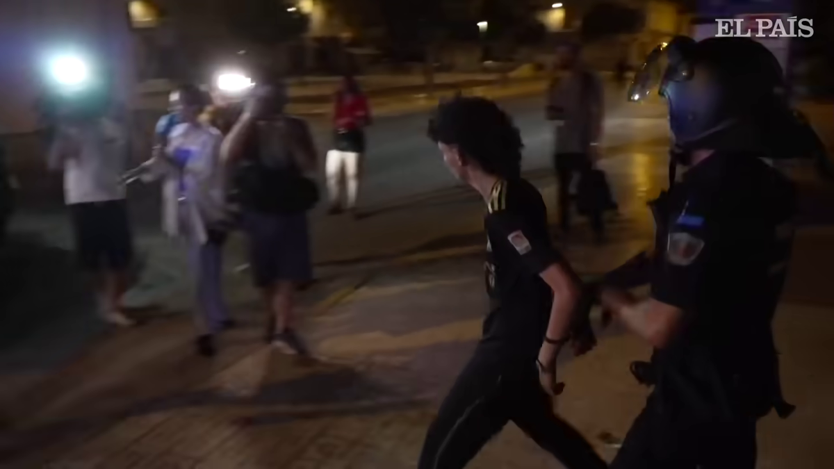 Lupte de strada in Spania