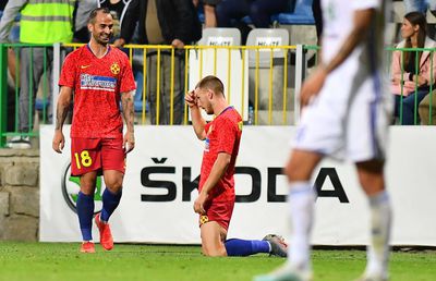 MLADA BOLESLAV - FCSB 0-1 // Note GSP: Thierry Moutinho, jucătorul lăudat de Vergil Andronache, cel mai slab de pe teren » Ce notă a primit eroul Iulian Panțâru