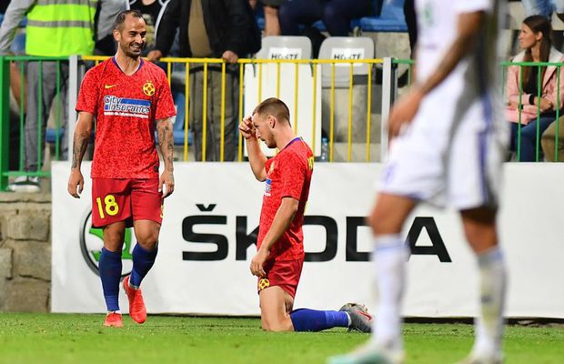 MLADA BOLESLAV - FCSB 0-1 // Note GSP: Thierry Moutinho, jucătorul lăudat de Vergil Andronache, cel mai slab de pe teren » Ce notă a primit eroul Iulian Panțâru