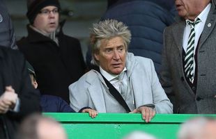 CELTIC - CFR CLUJ // Nu mai plânge, Rod Stewart! Cum suferă legenda rock după meciul Celtic – CFR 3-4