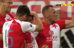 České Budějovice - Slavia Praga 0-3 // VIDEO Nicolae Stanciu, ce execuție! Românul i-a lăsat mască pe cehi, la ultimul meci înaintea turului cu CFR Cluj