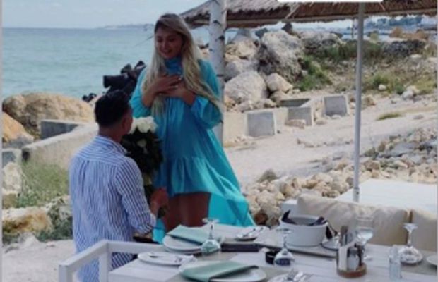 GALERIE FOTO A spus „DA!” Cristi Manea i-a oferit inelul vloggeriței Irina Deaconescu, după un an de relație