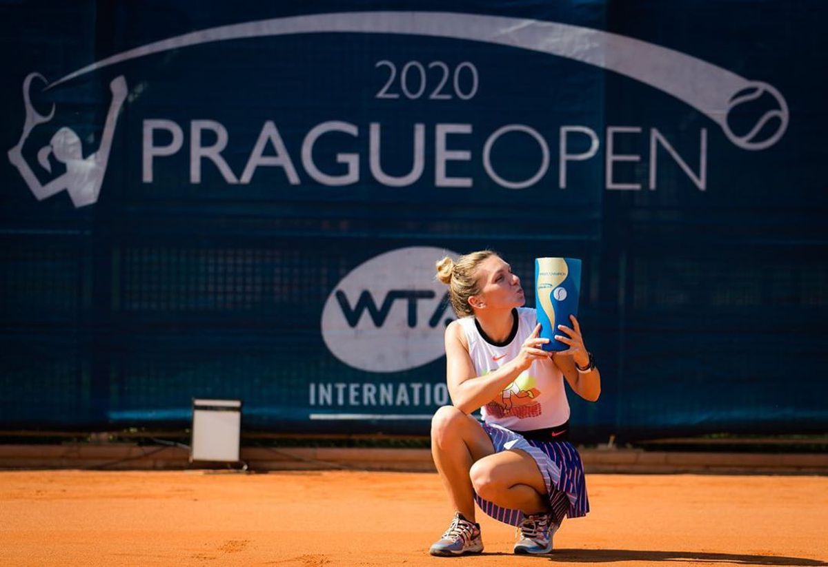 Simona Halep, după triumful de la Praga: „M-am simțit foarte bine aici, sper să mă întorc!”