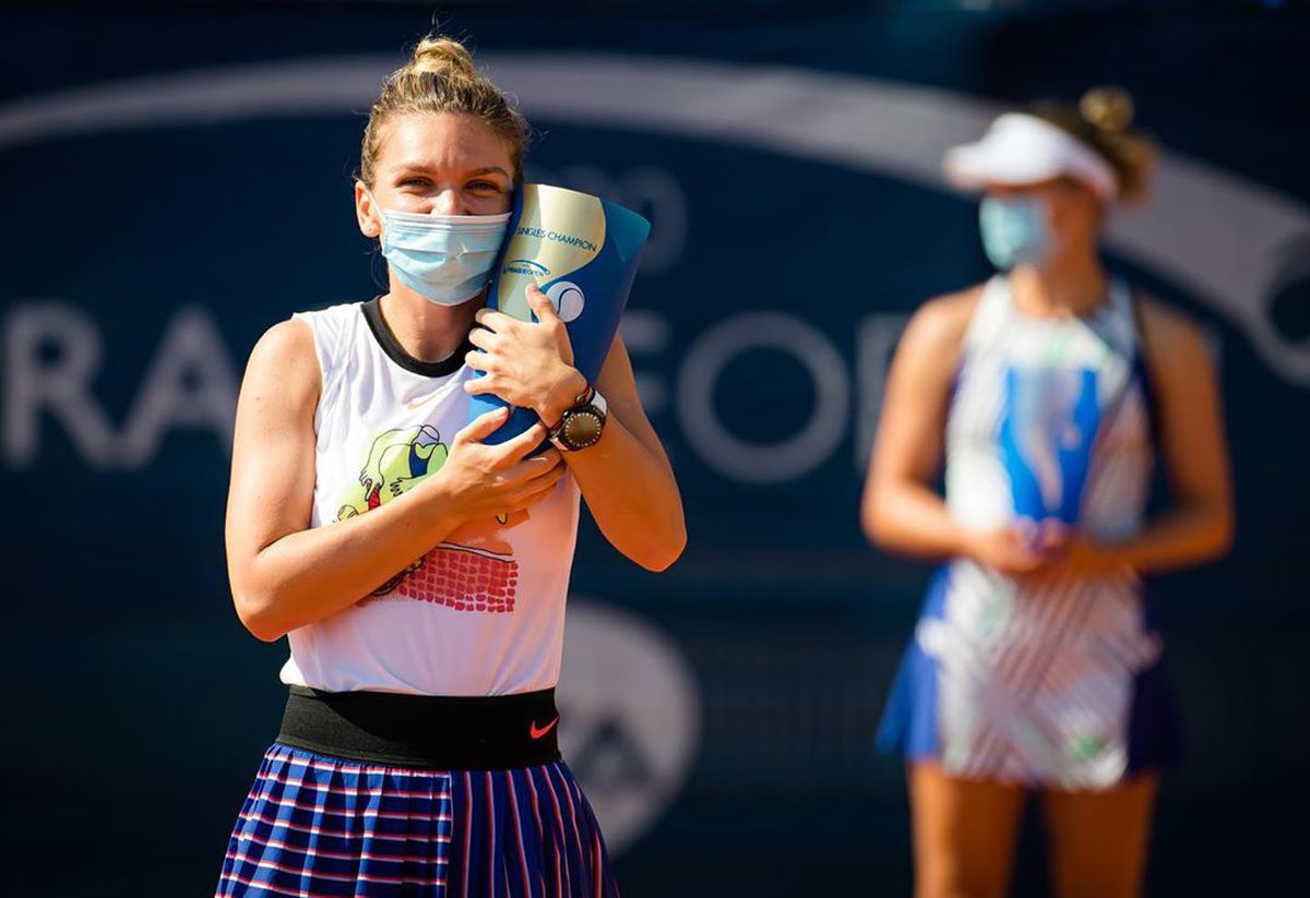 Simona Halep, finală WTA Praga