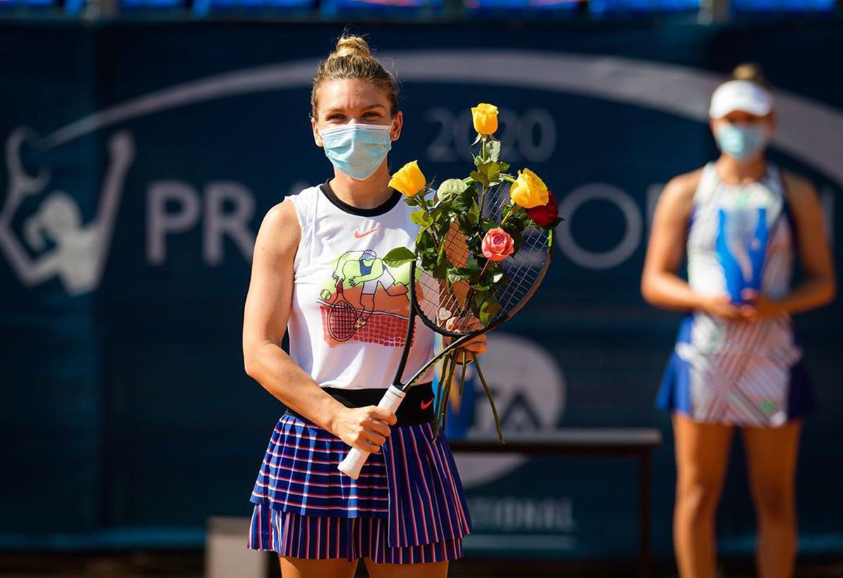 Simona Halep, finală WTA Praga