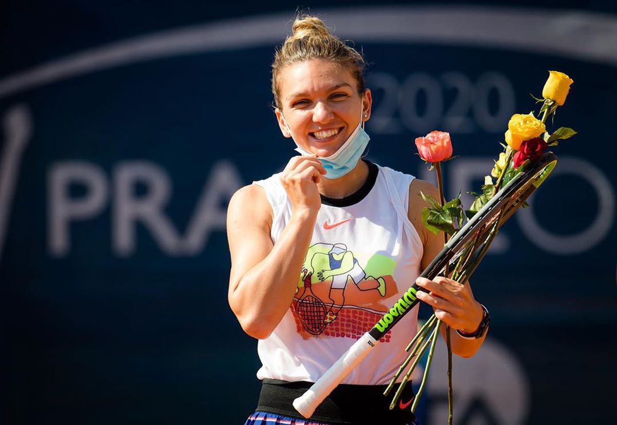 Simona Halep, finală WTA Praga
