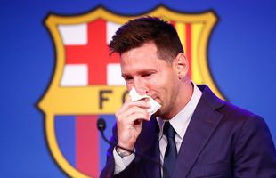 Au scos șervețelul lui Messi la vânzare! Suma uriașă care se cere după conferința de la Barcelona