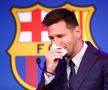 Leo Messi, în lacrimi la plecarea de la Barcelona // FOTO: Guliver/GettyImages