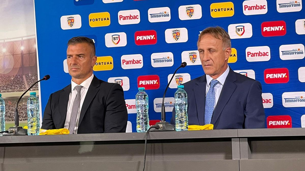 FRF i-a prezentat pe Daniel Pancu și Emil Săndoi
