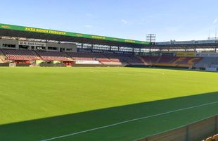 Gazonul lui Nordsjaelland, impecabil » Imagini de pe arena pe care FCSB speră să obțină calificarea în play-off-ul Conference League