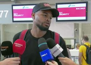 Ce a declarat Malcom Edjouma pe aeroport, la plecarea din România: „E un pas mare pentru mine!”