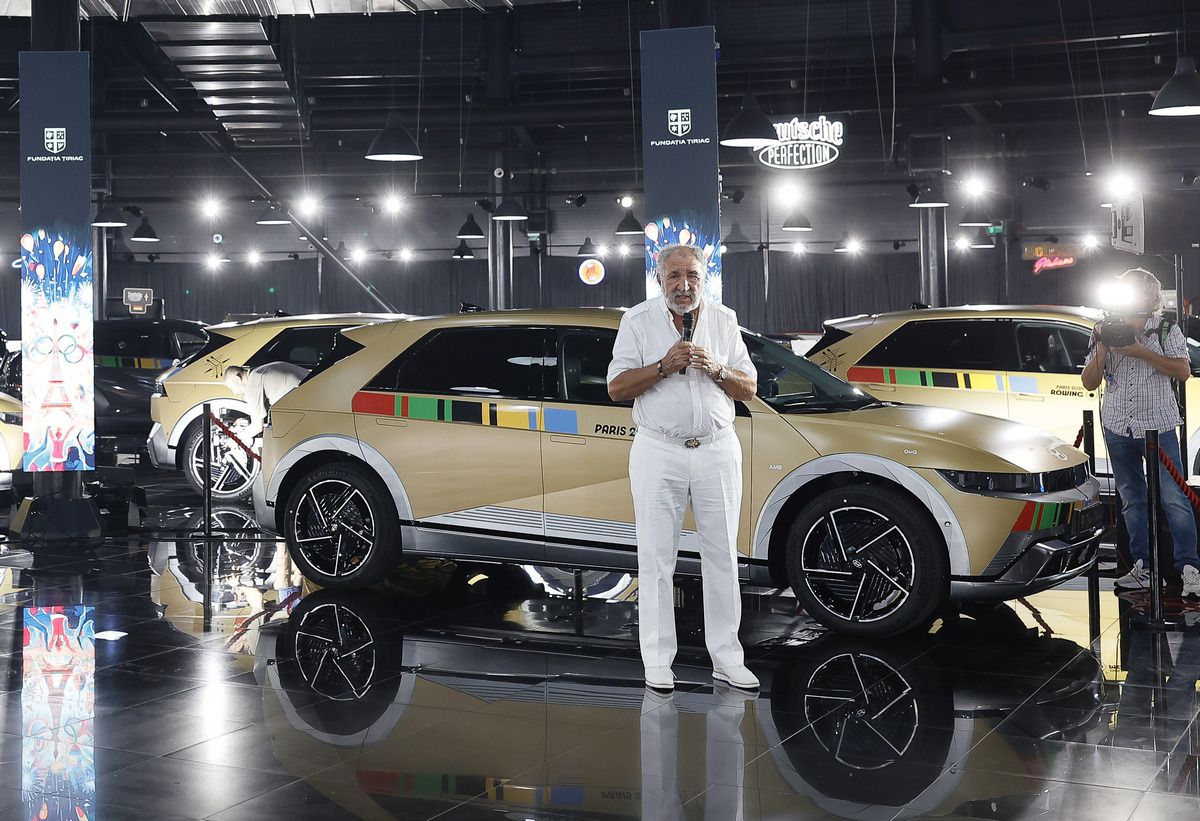 David Popovici a părăsit salonul auto de la Otopeni cu două automobile de la Țiriac: „Am venit doi oameni cu o mașină, plecăm cu trei!”