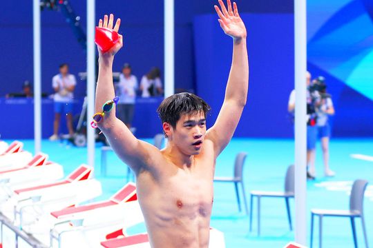 Pan Zhanle (20 de ani), campionul olimpic cu record mondial în proba de 100 metri liber, revine în concursuri