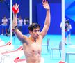 Pan Zhanle (20 de ani), campionul olimpic cu record mondial în proba de 100 metri liber, i-a lăsat mască pe fanii chinezi.