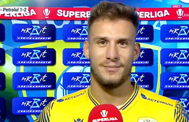 „Sper ca tata să se uite!” » Puștiul de 18 ani a marcat în Superligă, apoi a oferit un interviu emoționant: „Ești exemplul meu în viață!”