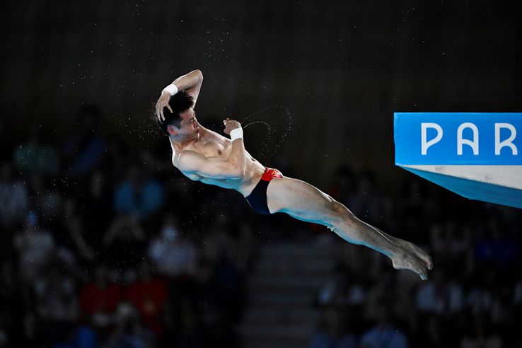 Cao Yuan, aur la platformă 10 m (m) - China, putere mondială în sport - Jocurile Olimpice Paris 2024 Foto: Imago