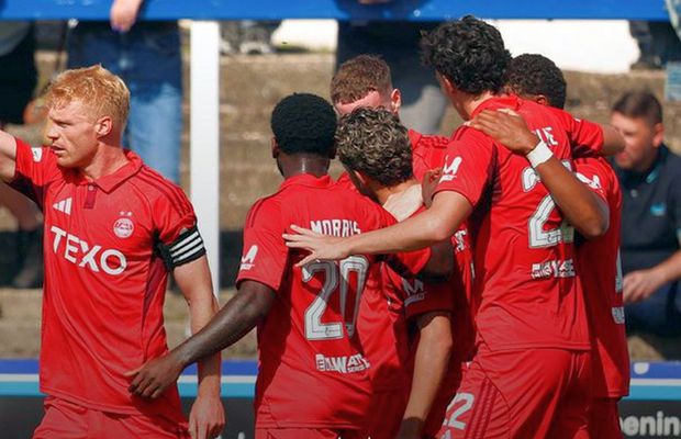 Ce a făcut Aberdeen, cu 5 zile înaintea turului cu FCSB din play-off-ul Europa League