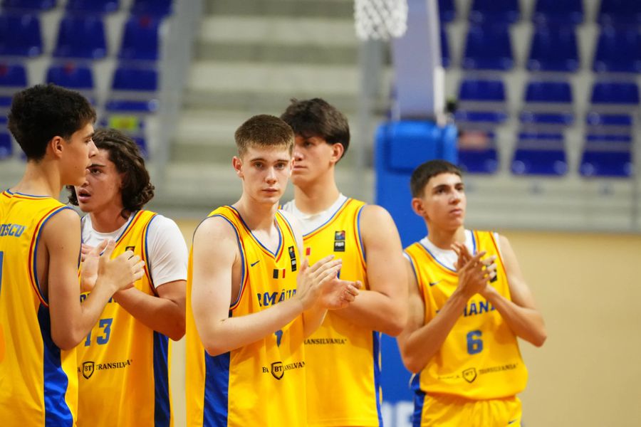 România, locul 12 la Campionatul European U16/Foto: fiba.basketball O singură victorie a fost de-ajuns! Locul 12 pentru România la Campionatul European U16 de baschet masculin