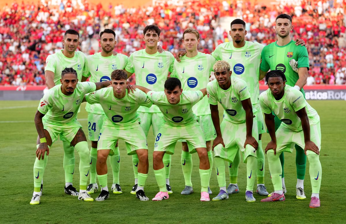 Mallorca - Barcelona, palpitant doar în prima repriză » Trei goluri și două „roșii” în prima etapă din La Liga