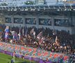 Scenografia pregătită de Peluza Sud la meciul cu CS Dinamo