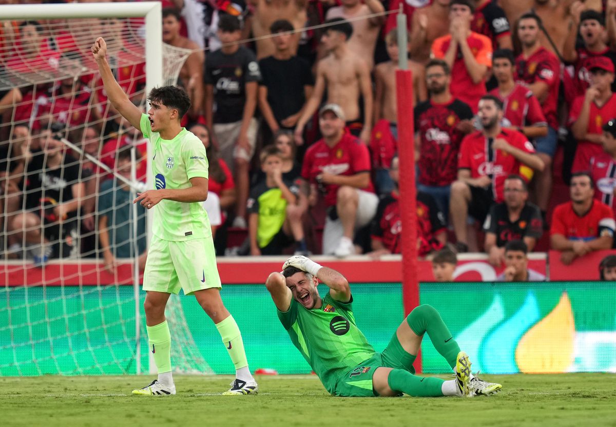 Mallorca - Barcelona, palpitant doar în prima repriză » Trei goluri și două „roșii” în prima etapă din La Liga