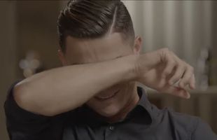 VIDEO Cristiano Ronaldo, în lacrimi văzând un film cu tatăl său: „Era alcoolic. Un om dificil”