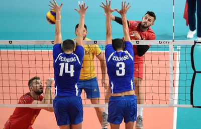 VIDEO Înfrângere dureroasă! România a pierdut 1-3 contra Greciei la CE de Volei » Cum se pot califica „tricolorii” în optimi