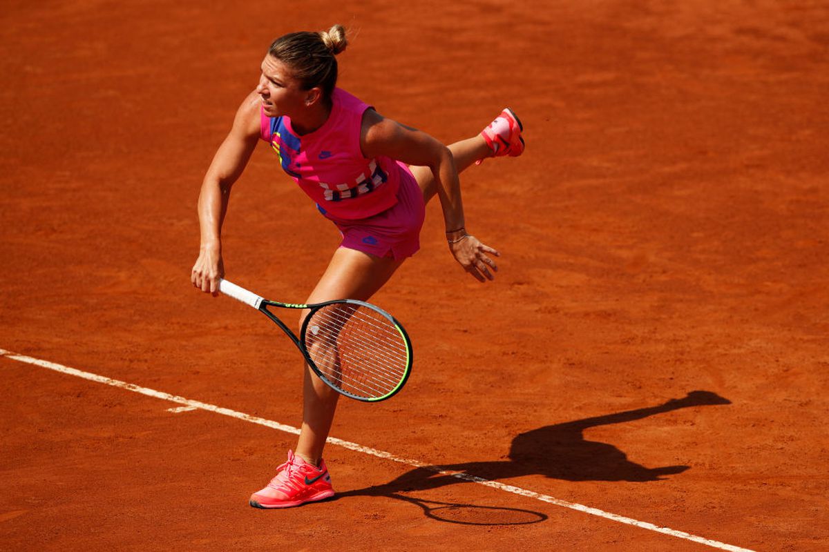 SIMONA HALEP - JASMINE PAOLINI 6-3, 6-4, FOTO+VIDEO » Sportiva noastră, în „optimi” la Roma!
