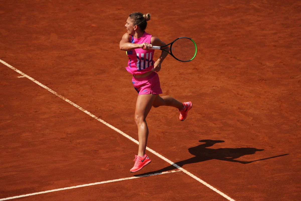SIMONA HALEP - JASMINE PAOLINI 6-3, 6-4, FOTO+VIDEO » Sportiva noastră, în „optimi” la Roma!
