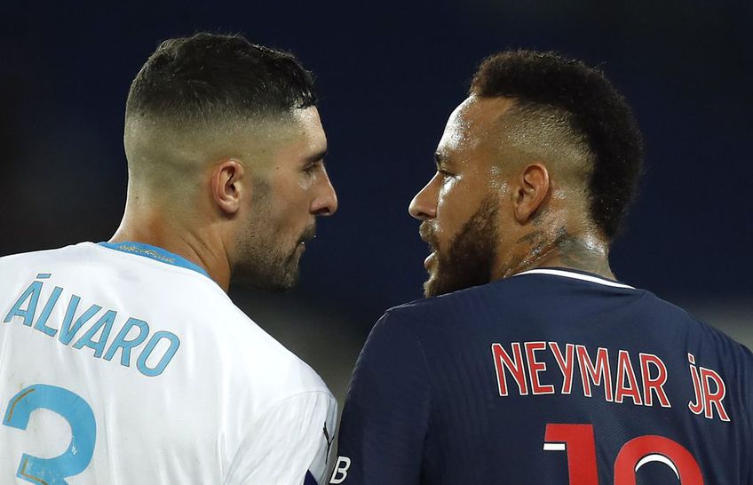 Brazilianul Neymar (28 de ani) a fost suspendat două etape pentru incidentele din derby-ul PSG - Marseille, scor 0-1.