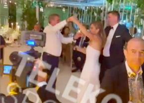Simona Halep și Gică Hagi, spectacol pe ringul de dans » Melodia pe care cei doi s-au dezlănțuit