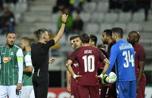 Mario Camora, gest incredibil în Jablonec - CFR Cluj » Henț intenționat la câțiva centimetri de poarta lui Bălgrădean