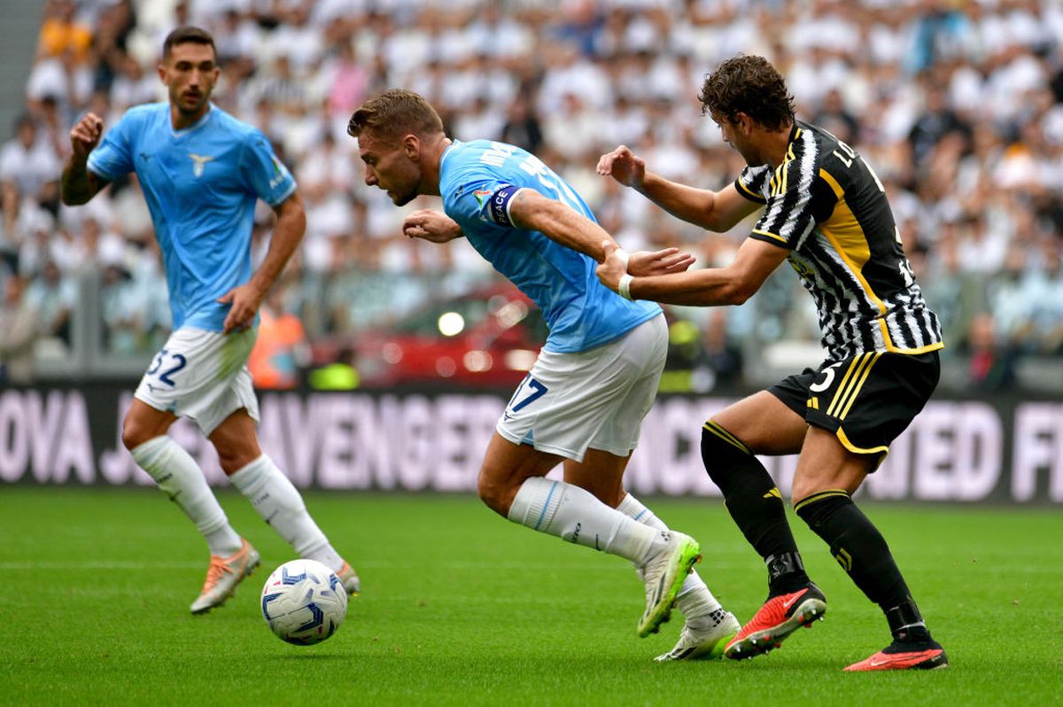 Juventus - Lazio, primul meci al etapei 4 din Serie A