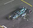 Accident înfiorător în MP de Formula 1 din Singapore » Mașina pilotată de Stroll a fost făcută praf