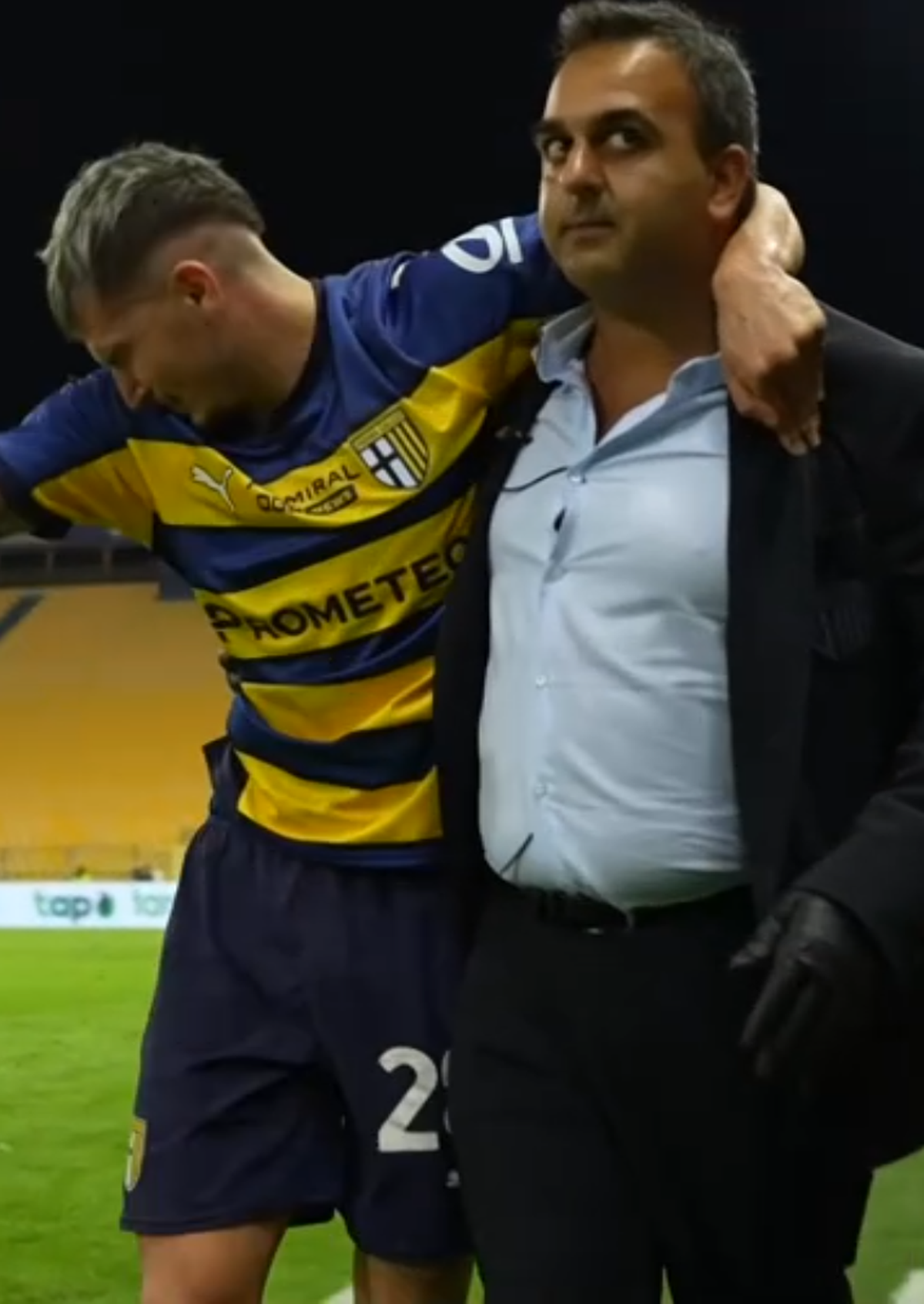 Valentin Mihăilă s-a accidentat în Parma -Udinese