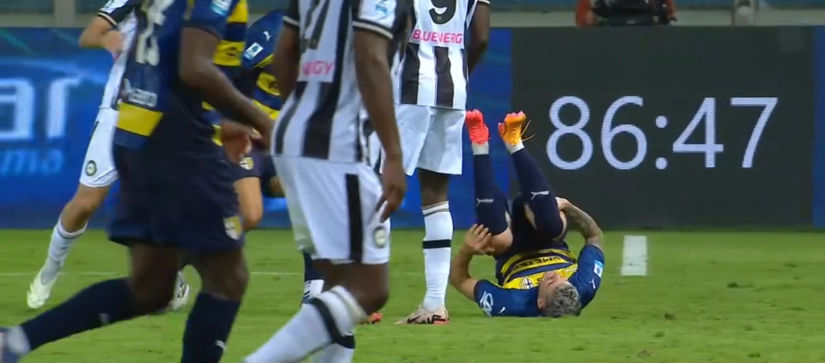 Valentin Mihăilă s-a accidentat în Parma -Udinese