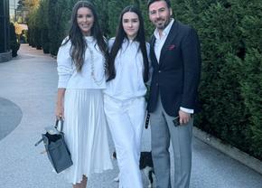 Adrian Cristea și Denisa Nechifor și-au sărbătorit fiica. Rania a împlinit 16 ani » Imagine rară cu cei trei